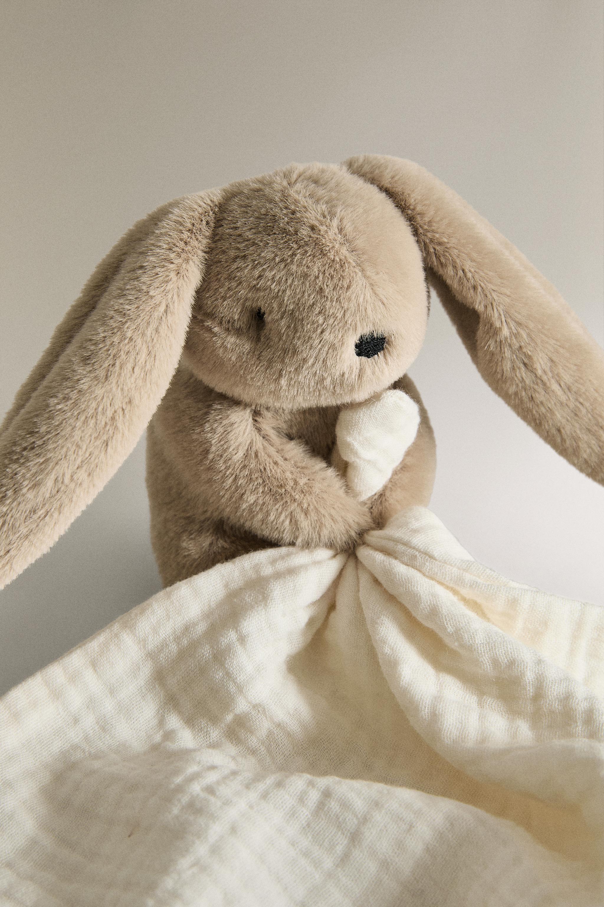 KIDS RABBIT BLANKET TOY